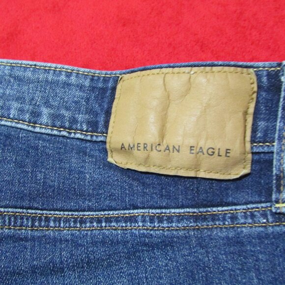 American Eagle Athletic Skinny Airflex Jeans 34 x 34 - Picture 3 of 10